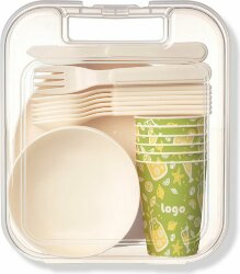 Набор посуды для пикника на 6 персон Picnic на заказ