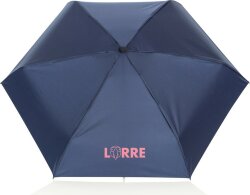 Мини-зонт XD Collection из rPET Aware™, d100 см, темно-синий