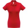 Рубашка поло женская BNC ID.001, красная, размер XS