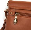Сумка женская Beverly Hills Polo Club, коричневый/желтое золото