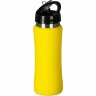 Бутылка для воды Bottle C1, сталь, soft touch, 600 мл, желтый