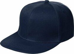Бейсболка Molti Snapback с прямым козырьком, темно-синяя
