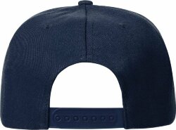 Бейсболка Molti Snapback с прямым козырьком, темно-синяя