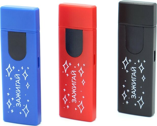 Зажигалка-накопитель USB Abigail, красная