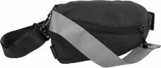 Поясная сумка Indivo tagBag со светоотражающим элементом, черная