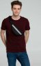 Поясная сумка Indivo tagBag со светоотражающим элементом, черная