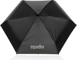 Мини-зонт XD Collection из rPET Aware™, d100 см, черный