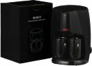 Электрическая кофеварка Vivify, черная
