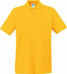 Поло мужское APOLLO 180, желтый, 2XL