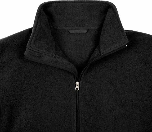 Куртка флисовая унисекс Nesse, черная, XL/2XL