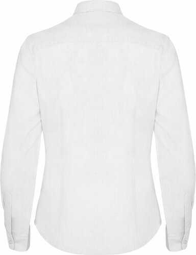 Рубашка женская Roly Oxford, белый, размер 3XL