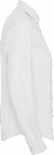 Рубашка женская Roly Oxford, белый, размер 3XL