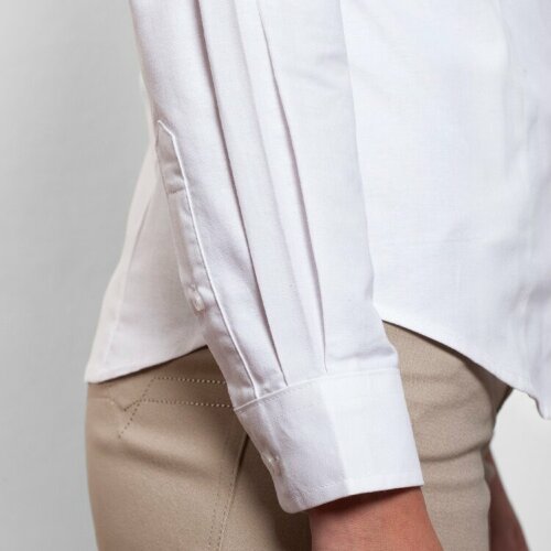 Рубашка женская Roly Oxford, белый, размер 3XL
