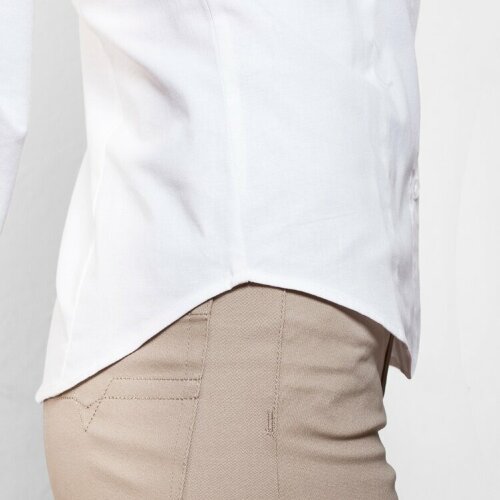 Рубашка женская Roly Oxford, белый, размер 3XL