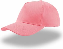 Бейсболка детская KID START FIVE, 5 клиньев, застежка на липучке, розовый, детский