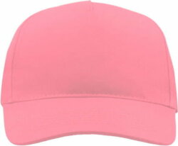 Бейсболка детская KID START FIVE, 5 клиньев, застежка на липучке, розовый, детский