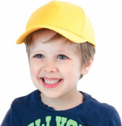 Бейсболка детская KID START FIVE, 5 клиньев, застежка на липучке, розовый, детский