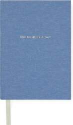 Блокнот VINGA One Memory a Day из переработанной бумаги GRS, А5, синий