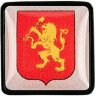 Шильдик с наклейкой «Красноярск», черный