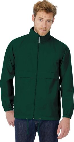 Ветровка B&C Sirocco, темно-зеленый, S