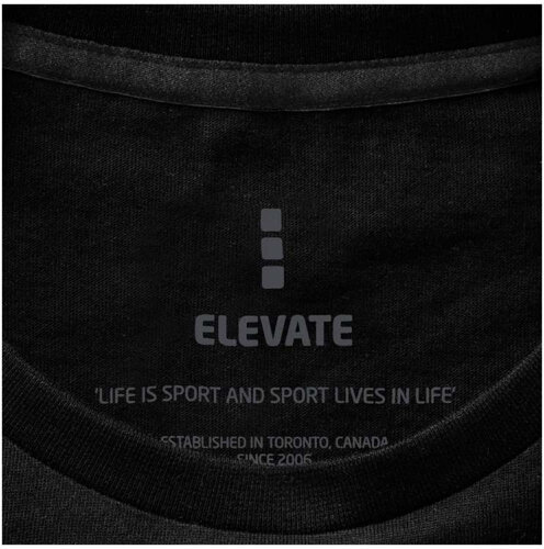 Мужская футболка Elevate Nanaimo с коротким рукавом, черный, размер 3XL