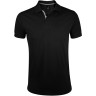 Рубашка поло мужская PORTLAND MEN 200, черный, серый, S