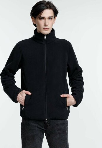 Куртка флисовая унисекс Stride Nesse, синяя, XL/2XL