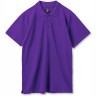 Рубашка поло мужская Sol's Summer 170, темно-фиолетовая, размер S