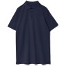 Рубашка поло мужская Unit Virma Light, темно-синяя (navy), размер S