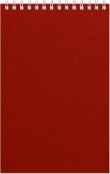 Бизнес-блокнот Альт А5 (137 х 198 мм) Office 60 л., красный