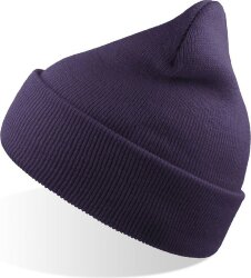 Шапка вязаная двойная Atlantis Wind-S, фиолетовый, размер универсальный