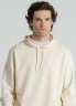 Толстовка с капюшоном унисекс Hoodie, светло-желтая, L