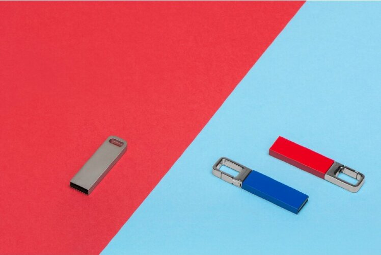 Флеш-карта USB 2.0 16 Gb Fero, серебристый