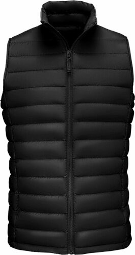 Жилет мужской Sol's Wilson BW Men, черный, размер 3XL