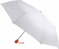 Зонт складной FANTASIA, механический, белый, светло-коричневый