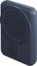 Портативный аккумулятор EnergEA MagPac MINI, 10000 mAh Magnetic wireless 15W USB-C 20W ultra-slim with stand, синий