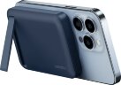 Портативный аккумулятор EnergEA MagPac MINI, 10000 mAh Magnetic wireless 15W USB-C 20W ultra-slim with stand, синий