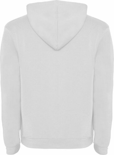 Толстовка с капюшоном Roly Urban мужская, белый, размер 3XL (62)