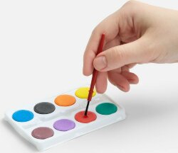 Краски Artmony, 8 цветов с кисточкой