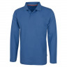  Рубашка поло Slazenger Point мужская с длинным рукавом, небесно-голубой, размер L (52)