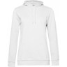 Толстовка с капюшоном женская Hoodie, белая, XS