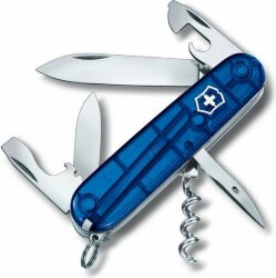Офицерский нож Victorinox Spartan 91, прозрачный синий