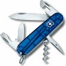 Офицерский нож Victorinox Spartan 91, прозрачный синий
