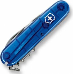 Офицерский нож Victorinox Spartan 91, прозрачный синий