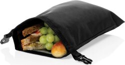 Сумка-холодильник XD Collection Snackstrap из rPET AWARE™, 30x20 см, черный