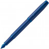 Перьевая ручка Parker IM Monochrome Blue, перо: F, цвет чернил: blue, в подарочной упаковке