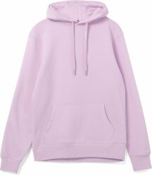 Толстовка с капюшоном унисекс Hoodie, сиреневая, XS