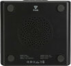 Беспроводная колонка с часами и функцией беспроводной зарядки Evolt Sentry, черный