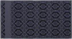 Полотенце Velin, среднее, темно-серое