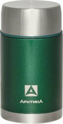 Термос для еды в чехле «Арктика 1000», зеленый
